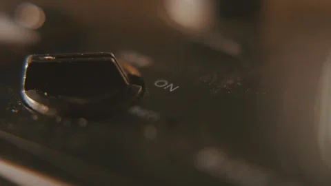 Turning Switch On And Off Video stock 284983831