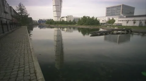 Turning Torso, Malmo Stock Footage 11287500