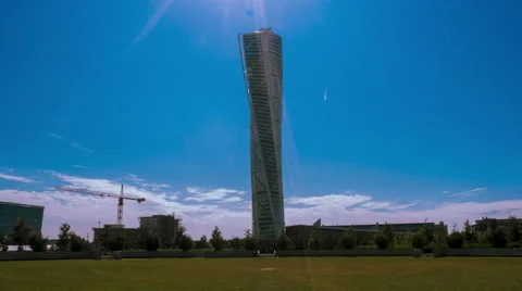 Turning torso Malmö timelapse  Vidéo 52670653