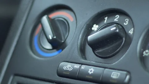 Turning Off the Ventilator Stock Footage 77350880