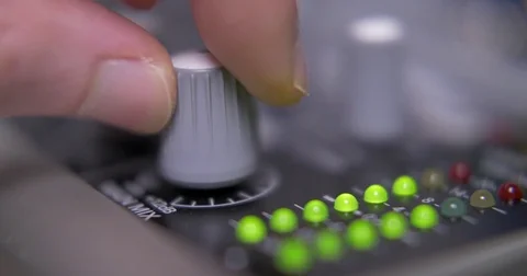 Turning Up the Volume Stock Footage 84657138