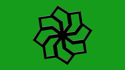 Turning wheel with green screen background Stock Footage 130646559