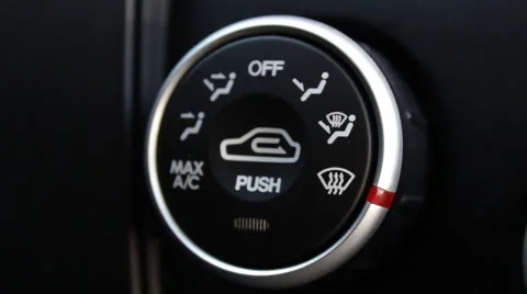 Turning on Windshield Defroster 動画素材 45604219