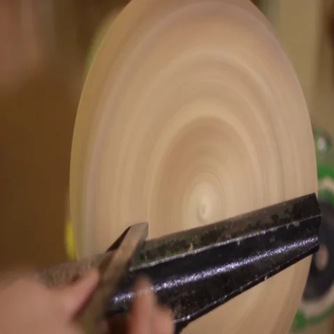 Turning workshop wood Stock Footage 69346355