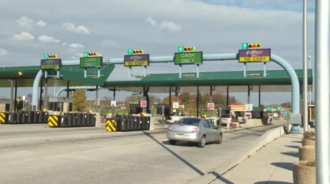 Turnpike EasyPass 2 Stock Footage 51807876