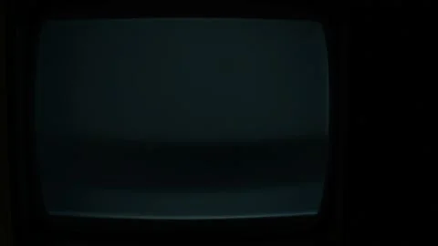 Turns on old TV Stock Footage 138159379