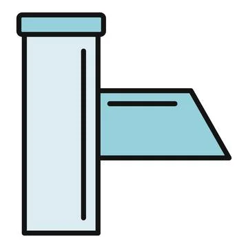 Turnstile barrier preventing unauthorized entry concept Stock Illustration