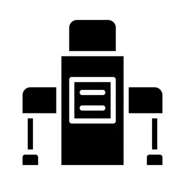 Turnstile gate icon. Concept of access control, security, and entrance. Ilustración de archivo