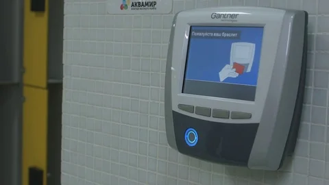 The turnstile has opened Stock Footage 81548408