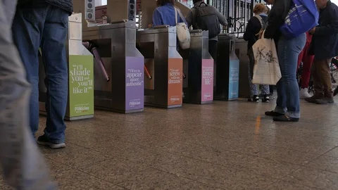 TURNSTILES Stock-Footage 117641036