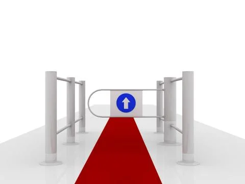 Turnstiles Stock Photos