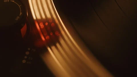 Turntable close up Stock Footage 301118623