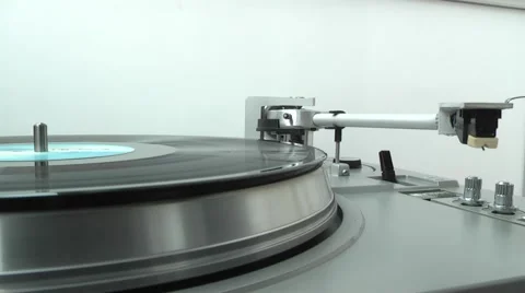 Turntable device for audio playback Video stock 959168