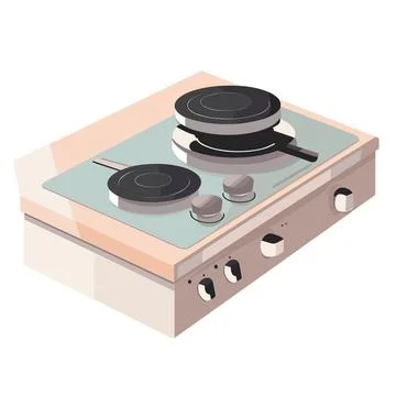 Turntable: Flat Isometric Illustration Illustrazione stock