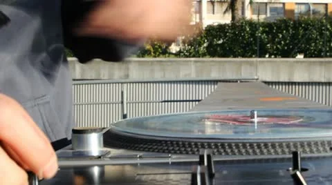 Turntable Stock Footage
