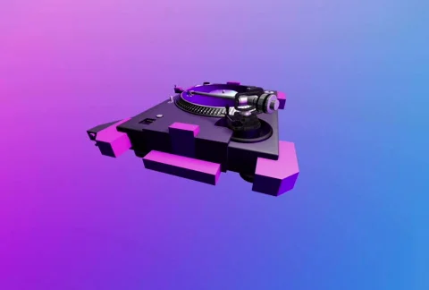 Turntable formation 스톡 동영상 508771