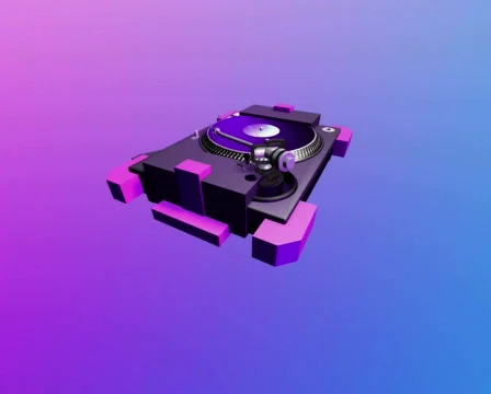 Turntable formation 스톡 동영상 508824