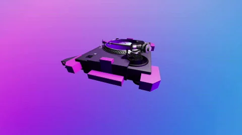 Turntable formation hd 스톡 동영상 514110