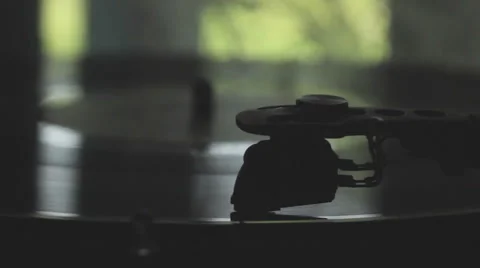Turntable, gramophone 스톡 동영상 43107823
