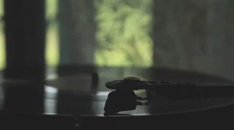 Turntable, gramophone Vídeos de archivo 43108354