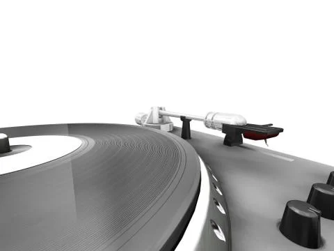 Turntable Stock Illustration