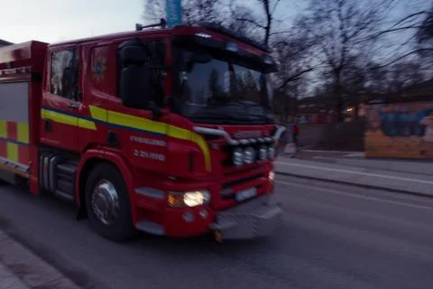 Turntable ladder Stock Photos