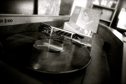 Turntable 库存照片