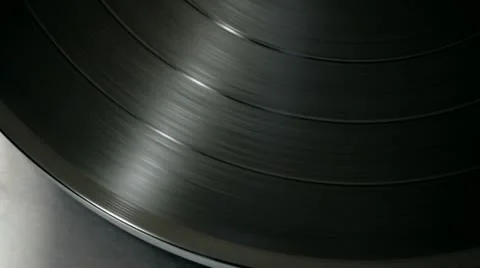 Turntable with record vintage Stock-Footage 11250573