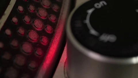Turntable spinning platter dots. Stock Footage 79184050