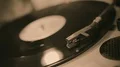 Turntable stylus closeup, retro music playing on vinyl record, sound equipment HD Footage