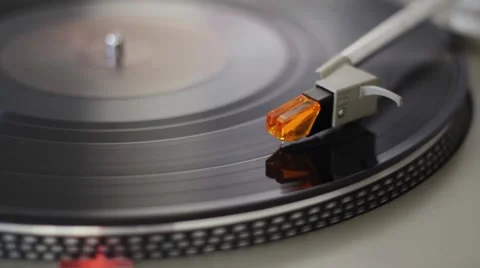 Turntable Switch Off Stock Footage 47311621