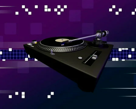 Turntable tech 스톡 동영상 508825