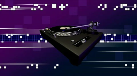 Turntable tech hd 스톡 동영상 514112