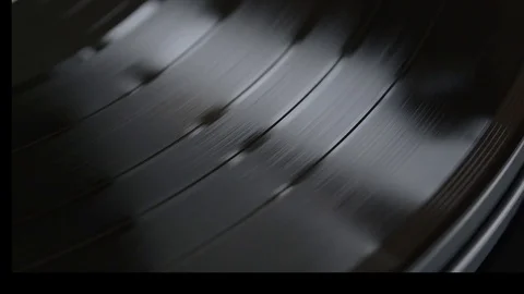 Turntable with a vinyl disk Vidéo 71474433