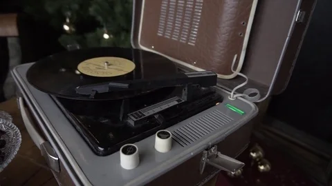 Turntable vinyl Stock Footage 84176690