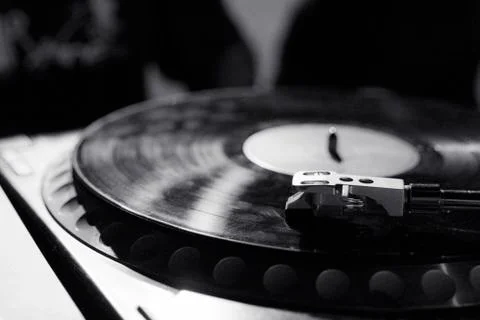 Turntable Vinyl Stock Photos