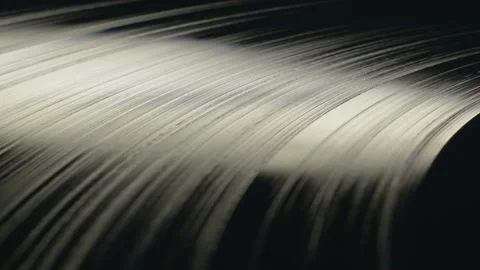 Turntable vinyl record player in close up Vidéo 106026527