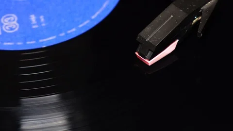 Turntables  close up 6 Stock Footage 99239568