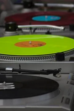 Turntables Stock Photos