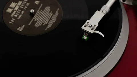 Turntables Spinning Stock Footage 75868860