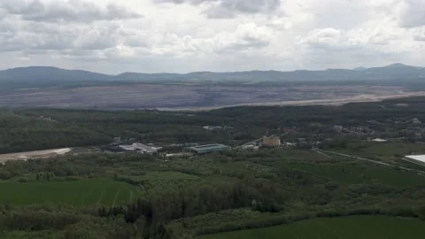 Turow open-pit coal mine Bogatynia Stock-Footage 156793715