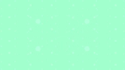 Turquoise 3d dots slowly moving in 3d space futuristic geometrical background Stock Footage 307697540