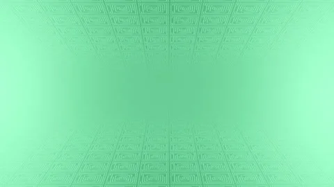 Turquoise 3d space with abstract box pattern futuristic geometrical background Stock Footage 307685008
