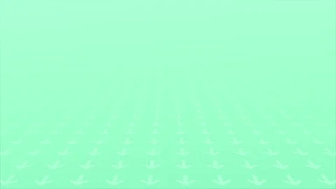 Turquoise 3d space downwards arrows futuristic geometrical background Stock-Footage 307683791