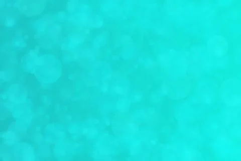 Turquoise abstract defocused background, circle shape bokeh pattern. イラスト素材