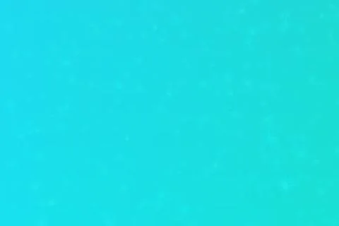 Turquoise abstract defocused background, star shape bokeh pattern. Stock Illustration