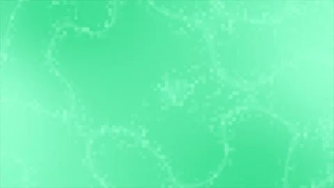 Turquoise abstract pattern with hi-tech squares box big data background Stock Footage 302559431