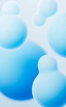 Turquoise abstract spheres background, mobile phone wallpaper, computer wal.. Stock Illustration