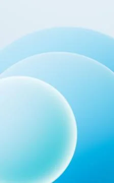 Turquoise abstract spheres background, mobile phone wallpaper, computer wal.. Stock Illustration