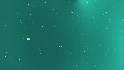 Turquoise Abstract Waves Swirling with Floating Particles in Soft Gradient .. Видео 335027957